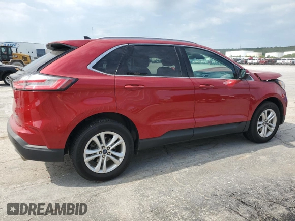 2020 Ford Edge SEL z VIN 2FMPK3J97LBB63122, wystawiony jako Copart lot #58329615 z przebiegiem 39 184 mil mil oraz Szkoda całkowita • Salvage title. Historia ofert i sprzedaży dostępna na DreamBid. Obrazek 3.
