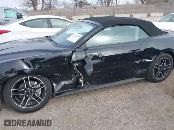 2022 Ford Mustang EcoBoost with VIN 1FATP8UH4N5120990, listed as a IAAI auction lot 41533145 with 46,562 mi miles. Bid and sale history available at carsss.com. Image 6.