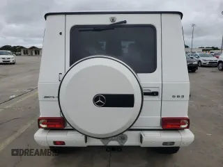 2017 Mercedes-Benz G-Class AMG G 63 with VIN WDCYC7DF4HX275157, listed as a Copart auction lot 74627084 with 0 mi miles and Salvage Title. Bid and sale history available at carsss.com. Image 6.