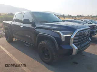 2023 Toyota Tundra Limited with VIN 5TFJA5DB0PX063529, listed as a IAAI auction lot 40250491 with 24,826 mi miles and . Bid and sale history available at DreamBid. Image 1.