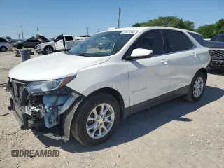 2019 Chevrolet Equinox LT with VIN 3GNAXKEVXKL123513, listed as a Copart auction lot 57671565 with 132,839 mi miles and Salvage title. Bid and sale history available at DreamBid. Image 1.