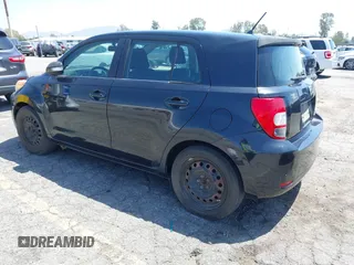 2008 Scion xD with VIN JTKKU10438J014799, listed as a IAAI auction lot 42107563 with 215,136 mi miles. Bid and sale history available at carsss.com. Image 3.