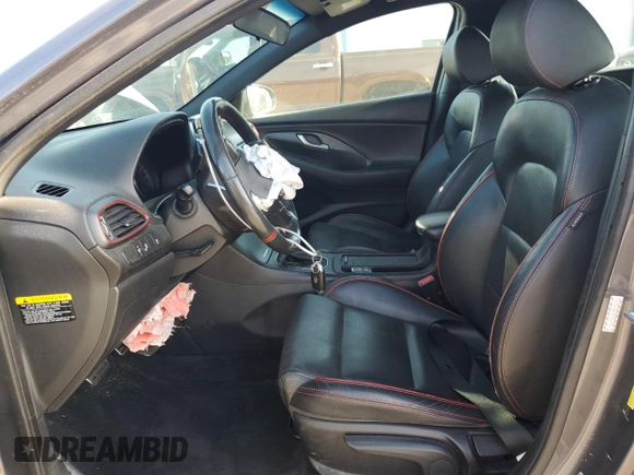 2018 Hyundai Elantra GT Sport with VIN KMHH55LCXJU066293, listed as a Copart auction lot 64654284 with 105,785 mi miles and Salvage Title. Bid and sale history available at carsss.com. Image 7.