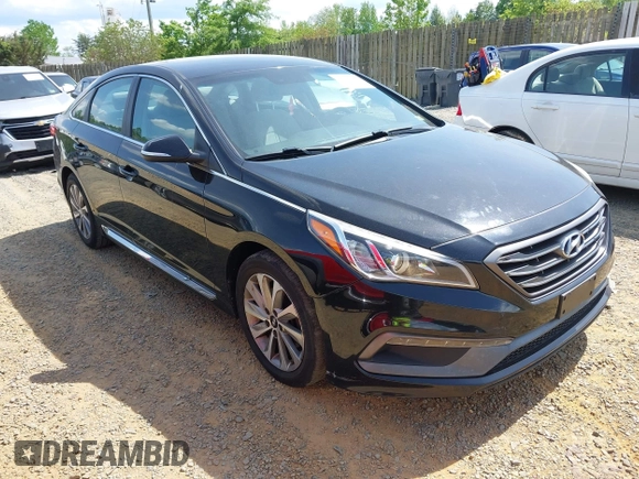 2015 Hyundai Sonata Limited with VIN 5NPE34AF5FH225582, listed as a IAAI auction lot 42155680 with 144,630 mi miles and . Bid and sale history available at carsss.com. Image 1.