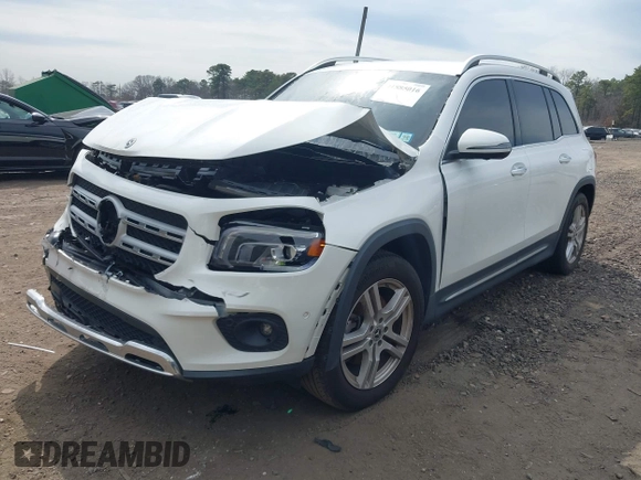 2022 Mercedes-Benz GLB with VIN W1N4M4HB5NW182536, listed as a IAAI auction lot 41885016 with 23,396 mi miles. Bid and sale history available at carsss.com. Image 17.