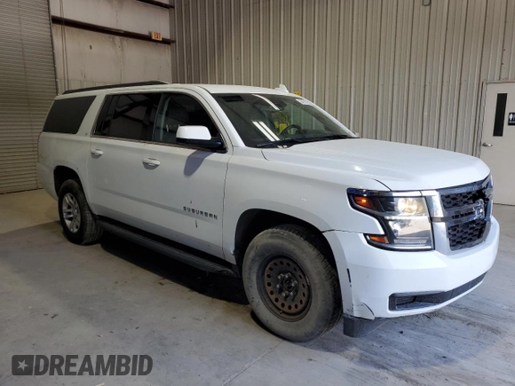 2018 Chevrolet Suburban LT with VIN 1GNSKHKC0JR392863, listed as a Copart auction lot 54275005 with 152,440 mi miles and Clean Title. Bid and sale history available at carsss.com. Image 4.