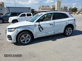 2021 Audi Q5 Premium with VIN WA1AAAFY9M2021339, listed as a Copart auction lot 73805684 with Not provided miles and Salvage title. Bid and sale history available at DreamBid. Image 1.