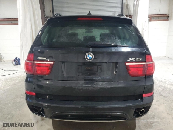 2011 BMW X5 35i with VIN 5UXZV4C58BL413906, listed as a Copart auction lot 48523905 with 161,227 mi miles and Salvage Title. Bid and sale history available at carsss.com. Image 6.