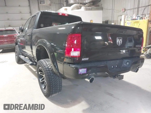 2017 Ram 1500 Express with VIN 1C6RR7FT1HS720437, listed as a IAAI auction lot 41975071 with 63,161 mi miles. Bid and sale history available at carsss.com. Image 3.