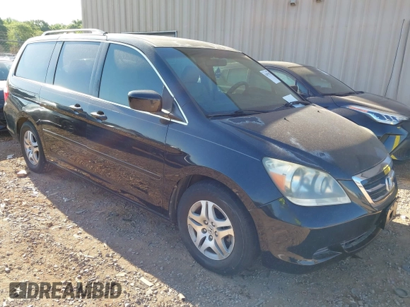 2007 Honda Odyssey EX-L with VIN 5FNRL387X7B030071, listed as a IAAI auction lot 42097074 with 231,624 mi miles. Bid and sale history available at carsss.com. Image 1.