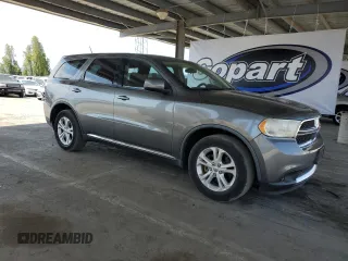 2012 Dodge Durango SXT with VIN 1C4RDHAG5CC180746, listed as a Copart auction lot 53272455 with 206,012 mi miles and Salvage Title. Bid and sale history available at carsss.com. Image 4.