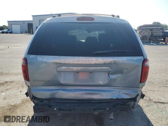 2005 Dodge Caravan SXT with VIN 1D4GP45R15B164848, listed as a Copart auction lot 60556715 with 184,316 mi miles and Non repairable. Bid and sale history available at DreamBid. Image 6.