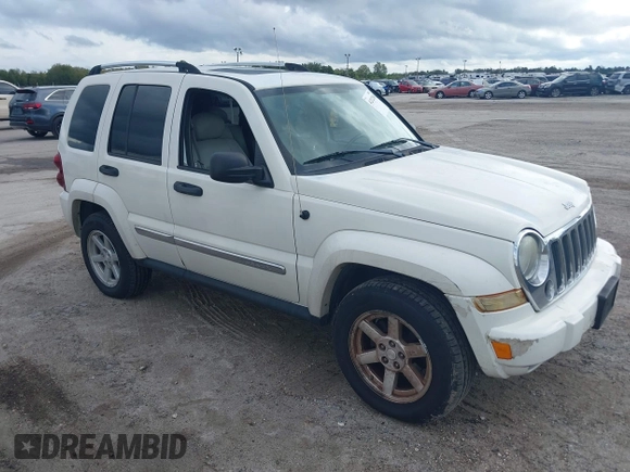 2005 Jeep Liberty Limited with VIN 1J4GK58K45W620070, listed as a IAAI auction lot 41212280 with 88,653 mi miles. Bid and sale history available at carsss.com. Image 1.