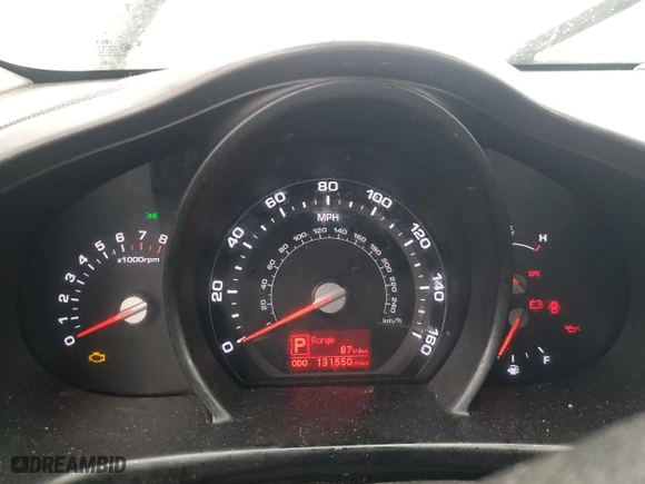 2013 Kia Sportage LX with VIN KNDPB3A27D7401407, listed as a Copart auction lot 46669445 with 131,550 mi miles and Salvage Title. Bid and sale history available at carsss.com. Image 9.