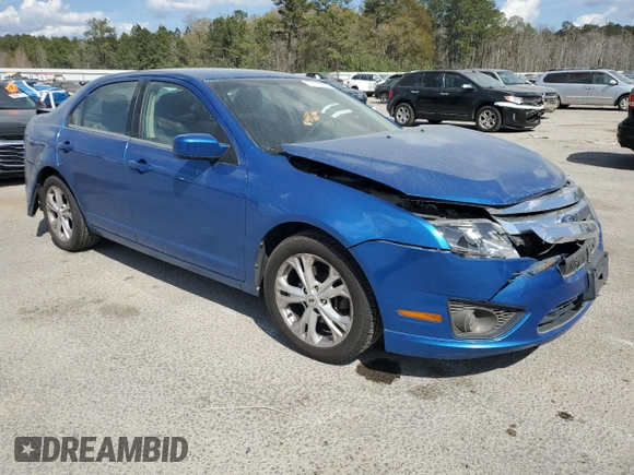 2012 Ford Fusion SE with VIN 3FAHP0HA8CR236191, listed as a Copart auction lot 50141195 with 82,863 mi miles and Salvage Title. Bid and sale history available at carsss.com. Image 4.