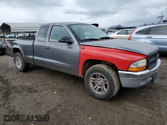 2002 Dodge Dakota with VIN 1B7GL12XX2S718443, listed as a Copart auction lot 84568934 with 122,127 mi miles and Clean Title. Bid and sale history available at carsss.com. Image 4.