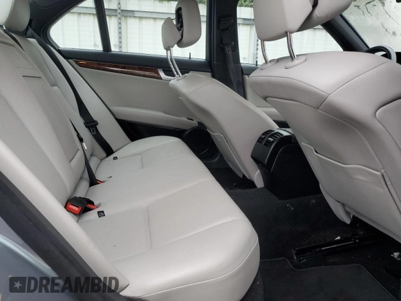 2012 Mercedes-Benz C 350 Sport with VIN WDDGF5HBXCR222096, listed as a Copart auction lot 72595324 with 134,915 mi miles and Salvage Title. Bid and sale history available at DreamBid. Image 10.