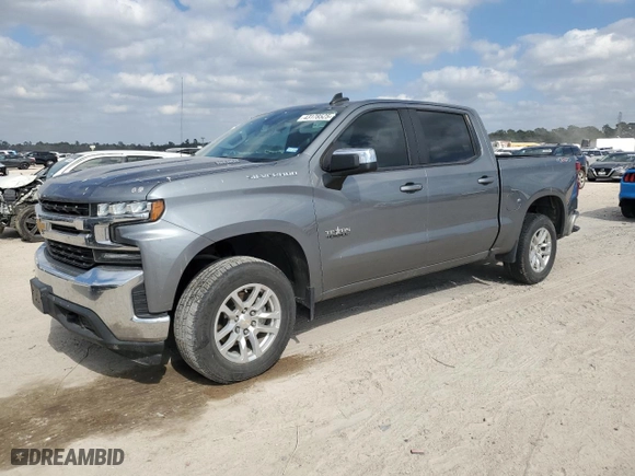 2020 Chevrolet Silverado 1500 LT with VIN 3GCUYDET8LG435207, listed as a Copart auction lot 43178525 with 57,361 mi miles and Clean Title. Bid and sale history available at carsss.com. Image 1.