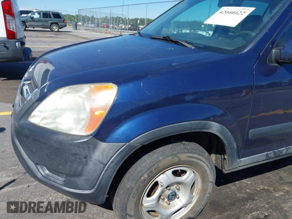 2004 Honda CR-V EX with VIN SHSRD78804U249543, listed as a IAAI auction lot 42040422 with 280,960 mi miles and . Bid and sale history available at carsss.com. Image 6.