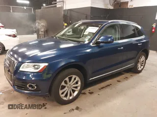 2015 Audi Q5 Premium Plus with VIN WA1LFAFP7FA100390, listed as a IAAI auction lot 42594842 with 110,349 mi miles and . Bid and sale history available at DreamBid. Image 2.