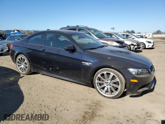 2011 BMW M3 with VIN WBSKG9C56BE367810, listed as a Copart auction lot 42968855 with 124,358 mi miles and Salvage Title. Bid and sale history available at carsss.com. Image 4.