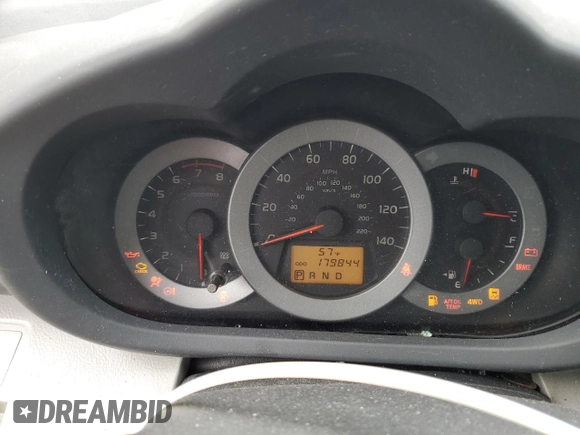 2010 Toyota RAV4 with VIN 2T3BF4DV4AW075897, listed as a Copart auction lot 51111145 with 179,844 mi miles and Salvage Title. Bid and sale history available at carsss.com. Image 9.