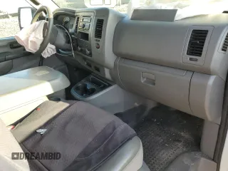 2012 Nissan NV S with VIN 1N6AF0LY4CN107187, listed as a Copart auction lot 51201825 with 350,097 mi miles and Salvage title. Bid and sale history available at DreamBid. Image 8.