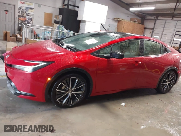 2024 Toyota Prius LE with VIN JTDACAAUXR3039886, listed as a IAAI auction lot 41928633 with 1,468 mi miles and . Bid and sale history available at DreamBid. Image 14.