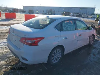 2018 Nissan Sentra SV with VIN 3N1AB7AP8JL627605, listed as a IAAI auction lot 41628858 with 97,248 mi miles. Bid and sale history available at carsss.com. Image 4.