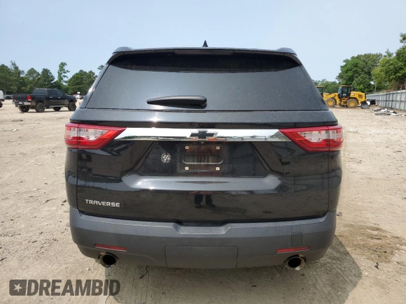 2020 Chevrolet Traverse LS with VIN 1GNERFKW6LJ179750, listed as a Copart auction lot 58975295 with 83,031 mi miles and Salvage title. Bid and sale history available at DreamBid. Image 6.