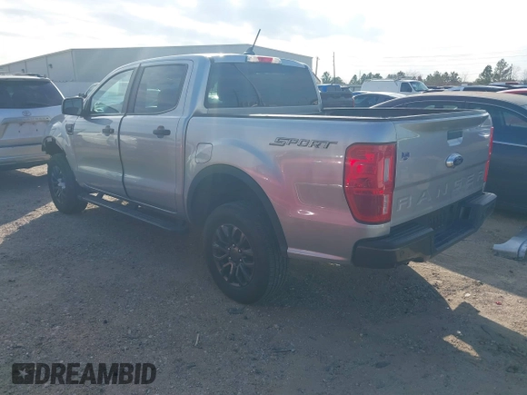 2022 Ford Ranger XL with VIN 1FTER4EH8NLD53433, listed as a IAAI auction lot 41206689 with 72,213 mi miles. Bid and sale history available at carsss.com. Image 3.