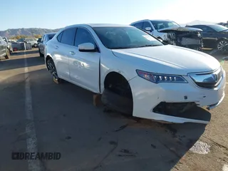 2016 Acura TLX V6 with VIN 19UUB2F33GA011122, listed as a IAAI auction lot 41684751 with 102,998 mi miles. Bid and sale history available at carsss.com. Image 1.