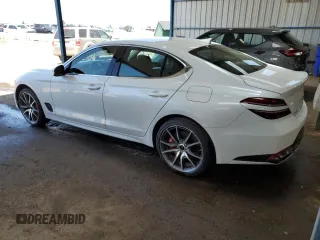 2025 Genesis G70 2.5T z VIN KMTG34SC9SU155485, wystawiony jako Copart lot #60076625 z przebiegiem 3 757 mil mil oraz Czysty tytuł • Clean title. Historia ofert i sprzedaży dostępna na DreamBid. Obrazek 2.