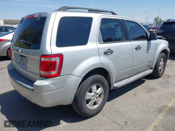 2008 Ford Escape XLT with VIN 1FMCU03168KA77375, listed as a IAAI auction lot 41990755 with 173,455 mi miles and . Bid and sale history available at DreamBid. Image 4.
