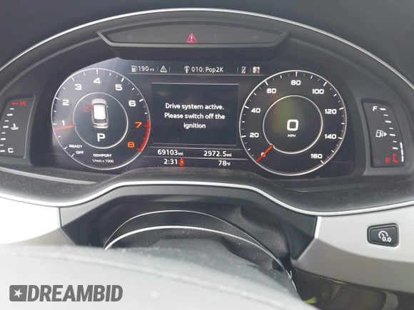 2019 Audi Q7 Premium Plus with VIN WA1LHAF74KD041639, listed as a IAAI auction lot 42369751 with 69,103 mi miles and . Bid and sale history available at DreamBid. Image 7.