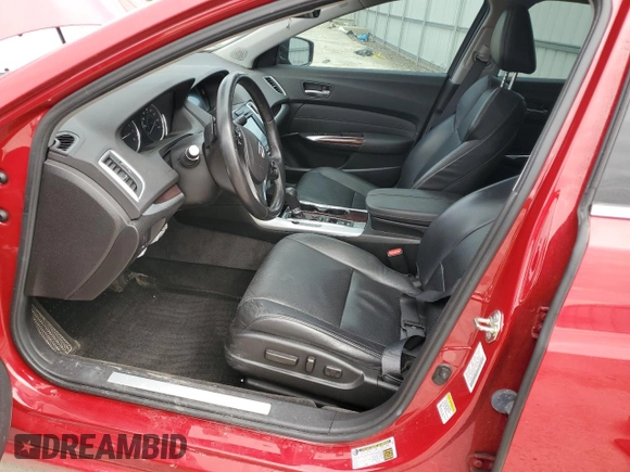 2017 Acura TLX Technology with VIN 19UUB1F53HA006760, listed as a Copart auction lot 50632845 with 94,161 mi miles and Salvage Title. Bid and sale history available at DreamBid. Image 7.