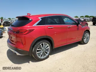 2024 Infiniti QX50 SENSORY with VIN 3PCAJ5EB2RF112760, listed as a Copart auction lot 51296305 with 7,677 mi miles and Salvage Title. Bid and sale history available at carsss.com. Image 3.