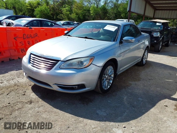 2011 Chrysler 200 Limited with VIN 1C3BC7EG1BN529532, listed as a IAAI auction lot 41924560 with 95,148 mi miles and . Bid and sale history available at DreamBid. Image 2.