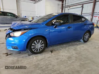 2020 Nissan Versa S with VIN 3N1CN8DV8LL826480, listed as a Copart auction lot 64659585 with 152,834 mi miles and Salvage title. Bid and sale history available at DreamBid. Image 1.