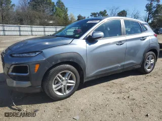 2021 Hyundai Kona SE with VIN KM8K12AA4MU607702, listed as a Copart auction lot 50386665 with 38,958 mi miles and Salvage Title. Bid and sale history available at carsss.com. Image 1.
