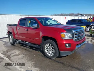 2016 GMC Canyon 4WD SLT with VIN 1GTG6DE30G1164456, listed as a IAAI auction lot 41855957 with 93,237 mi miles. Bid and sale history available at carsss.com. Image 1.