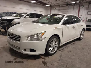 2014 Nissan Maxima S with VIN 1N4AA5AP1EC439827, listed as a IAAI auction lot 41847464 with 135,205 mi miles and . Bid and sale history available at DreamBid. Image 19.