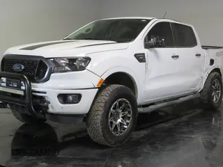 2019 Ford Ranger XL with VIN 1FTER4EH4KLB08642, listed as a Copart auction lot 54786485 with 78,477 mi miles and Salvage Title. Bid and sale history available at carsss.com. Image 2.