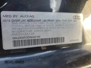 2013 Audi A4 Premium z VIN WAUDFAFLXDN044164, wystawiony jako Copart lot #79114074 z przebiegiem 120 405 mil mil oraz Szkoda całkowita • Salvage title. Historia ofert i sprzedaży dostępna na DreamBid. Obrazek 15.