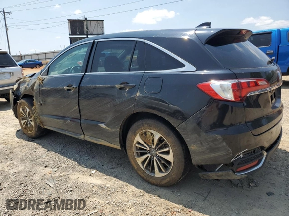 2016 Acura RDX Advance with VIN 5J8TB4H71GL018663, listed as a Copart auction lot 59438725 with 156,167 mi miles and Salvage title. Bid and sale history available at DreamBid. Image 2.