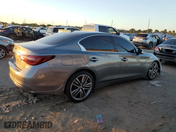2015 Infiniti Q50 Premium with VIN JN1BV7AP3FM336177, listed as a Copart auction lot 50876135 with 102,126 mi miles and Non Repairable. Bid and sale history available at carsss.com. Image 3.