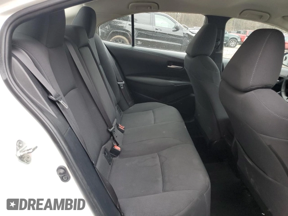2021 Toyota Corolla LE with VIN 5YFEPMAE8MP147052, listed as a Copart auction lot 43253905 with 87,067 mi miles and Salvage Title. Bid and sale history available at carsss.com. Image 10.
