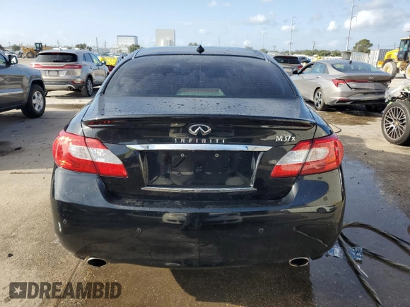 2013 Infiniti M37 with VIN JN1BY1AR3DM601389, listed as a Copart auction lot 79294144 with 127,969 mi miles and Salvage Title. Bid and sale history available at carsss.com. Image 6.