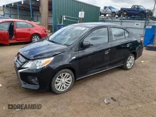 2022 Mitsubishi Mirage ES с VIN ML32FUFJ3NHF06533, выставлен на аукционе Copart как лот 52893385 с пробегом 16 970 миль миль и Списание • Salvage title. История ставок и продаж доступна на DreamBid. Изображение 1.