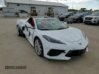 2021 Chevrolet Corvette 3LT with VIN 1G1YC3D45M5103473, listed as a Copart auction lot 72562414 with 7,190 mi miles and Salvage title. Bid and sale history available at DreamBid. Image 11.